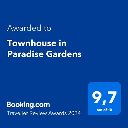 Townhouse In Paradise Gardens Apartament *